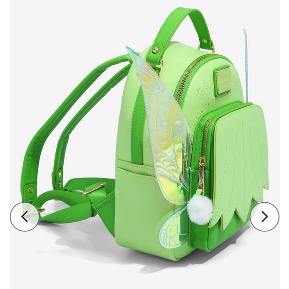 Disney Loungefly BoxLunch exclusive Tinkerbell mini backpack NWT - Picture 3 of 8